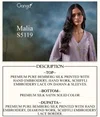 Malia 5119 By Ganga Bemberg Silk Designer Salwar Suits
